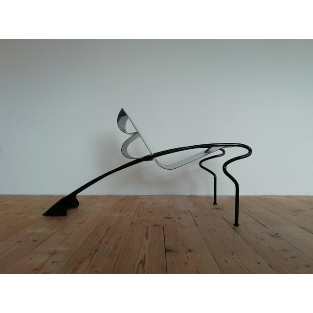 1980s Solid Metal Chair, 1980s For Sale - Image 5 of 14