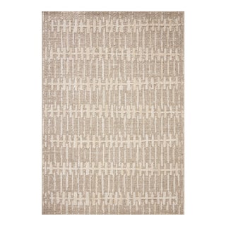 Amber Lewis x Loloi Bexley Rug in Taupe / Natural 9' x 13' Area Rug For Sale