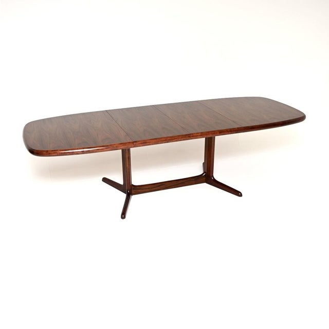 Mid-Century Modern Vintage Danish Extending Dining Table, 1960s For Sale - Image 3 of 10