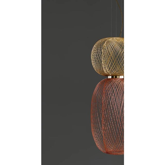 Anwar T Combi Suspension Lamp by Stephen Burks for Parachilna For Sale - Image 3 of 14