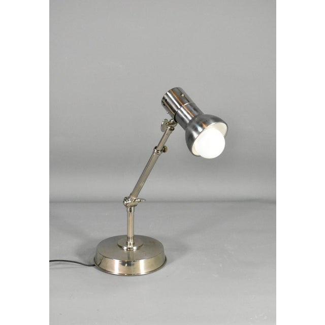 French Art Deco Anglepoise Desk Lamp in Chrome A stylish and adjustable Art Deco Anglepoise Desk Lamp that can be angled...