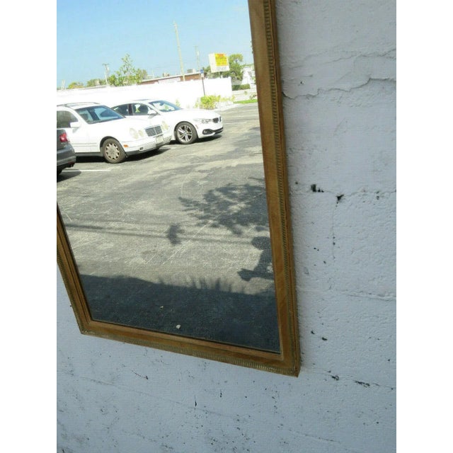 1960s French Painted Wall Bathroom Vanity Mirror For Sale - Image 5 of 9