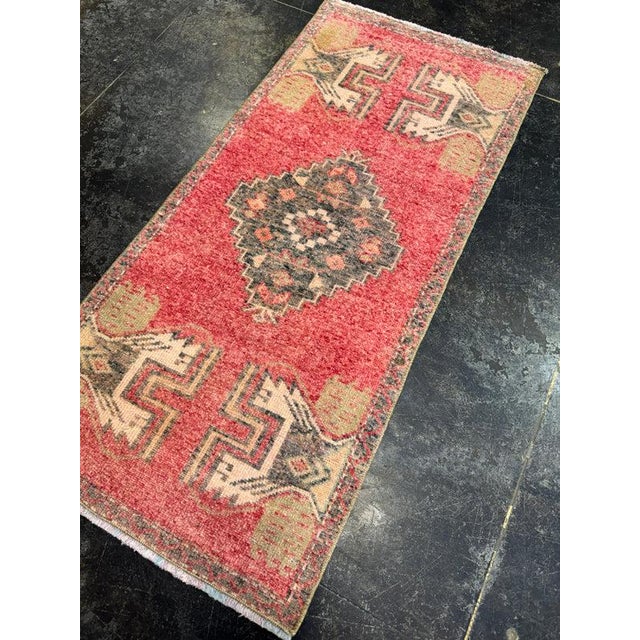 Early 21st Century Turkish Yastik Rug 1'7" x 3'5" For Sale - Image 5 of 5