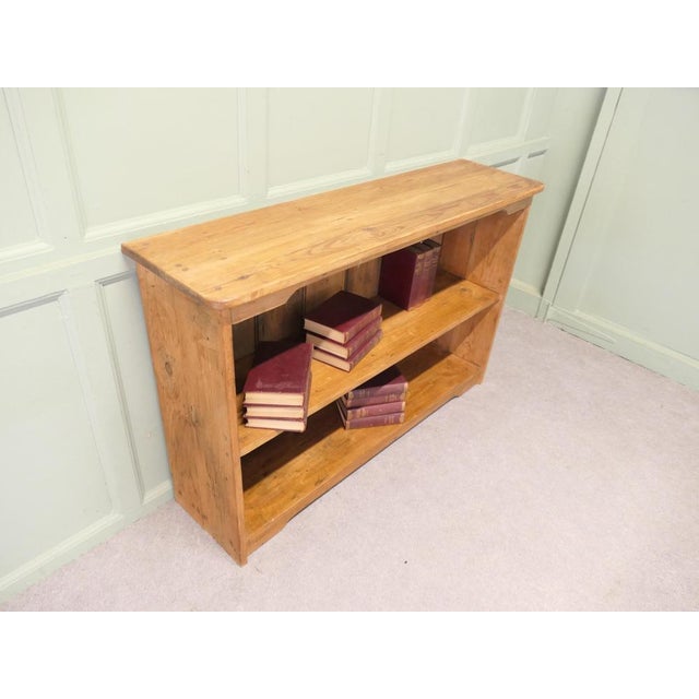 Wood Open Front Shelves in Pine For Sale - Image 7 of 8