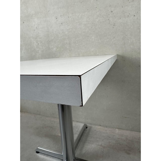 Vintage Table in Formica and Chrome For Sale - Image 3 of 10