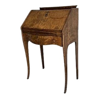 Antique Tiger Oak Secretary For Sale
