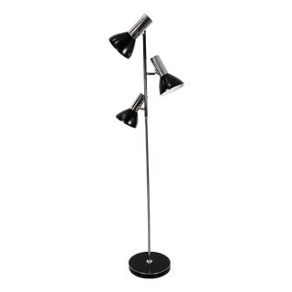 3-Arm Floor Lamp from VEB Leuchtenbau Neustadt, GDR, 1970s For Sale