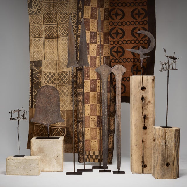 Metal Yoruba Iron Osanyin Staff, C. 1900 For Sale - Image 7 of 7