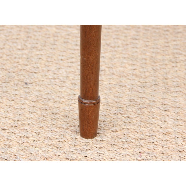 Brown Walnut & Mahogany Coffee Table, 1950s For Sale - Image 8 of 10