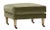 Olive Greta Ottoman, Olive Velvet For Sale - Image 8 of 8