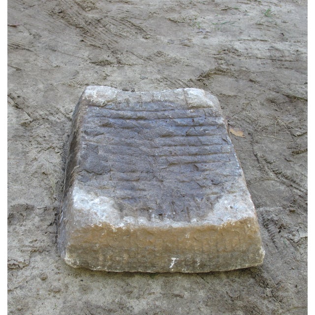 Japanese 1930s Natural Water Fountain Stone 8 For Sale - Image 3 of 7
