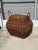 1970s 1970s Large Decorative Lidded Storage Basket With Colored Rope For Sale - Image 5 of 12