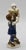 Transitional Royal Copenhagen Figurine #757, Girl With Birdhouse For Sale - Image 3 of 10
