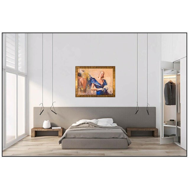 Message us to inquire about custom framing options! (Included for free with every purchase) The immaculate artwork is of...