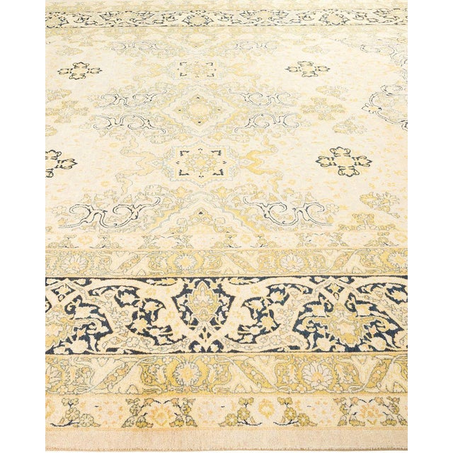 Solo Rugs Mogul, One-of-a-Kind Hand-Knotted Area Rug - Ivory, 8' 0" x 17' 5" For Sale - Image 4 of 8
