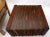 Mid 20th Century Pair of Percival Lafer Coffee Table Brazilian Rosewood Exotic Wood Mosaic For Sale - Image 5 of 10