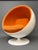 Ball Chair in White and Orange by Eero Aarnio for Asko, Finland, 1960s For Sale - Image 9 of 18