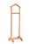 Sculptural men's valet stand from the 1960s, made of solid beech wood. The round, curved hanger at the top is intended for...