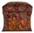 Ralph Lauren 'Florence' Storage Ottoman in Buckthorn Paisley Fabric For Sale
