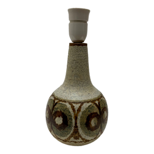 Ceramic Studio Pottery Table Light Base by Soholm Ceramic Denmark 1970