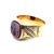 Mid 20th Century 14k Yellow Gold Vintage Agate Intaglio Signet Ring, Size 11.5 For Sale - Image 4 of 4