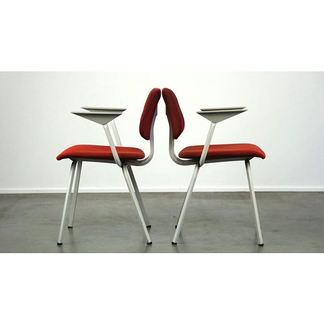 Vintage Chairs by Friso Kramer for Ahrend De Cirkel, Late 1960s, Set of 3 For Sale - Image 6 of 18