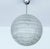 Silver Large Murano Glass Pendant Light from Doria, 1970s For Sale - Image 8 of 18