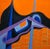 Giorgio Lo Fermo, The Blue Line, Oil on Canvas, 2020 For Sale - Image 3 of 3