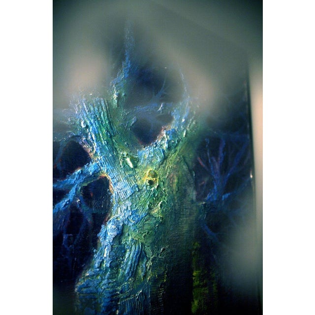Renato Criscuolo, Blue Tree, 2008, Oil on Canvas For Sale - Image 6 of 11