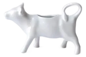 French Cow Creamer Pitcher in the Rustic or French Country Style