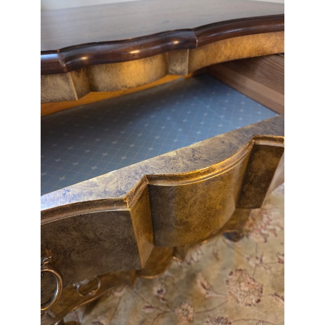 Country French Chest of Drawers With Antique Gold Gilt Finish For Sale - Image 4 of 16