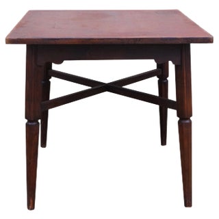 Wooden Table, 1950s For Sale