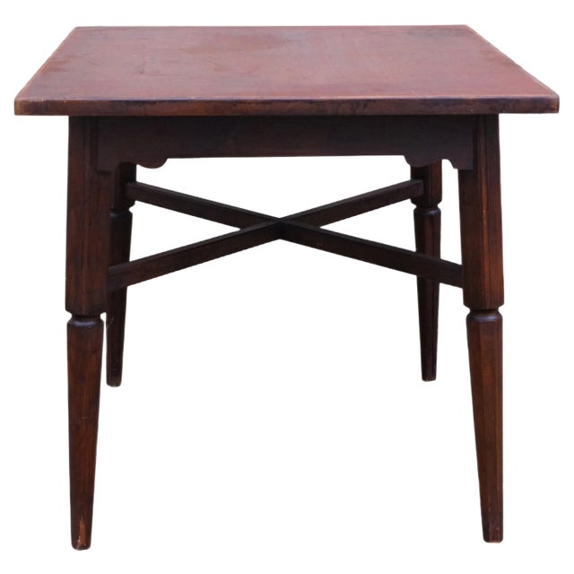 Wooden Table, 1950s For Sale