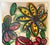 Peter Keil Monumental Expressionist Floral Still Life For Sale - Image 4 of 14