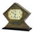 Antique Art Deco Bronze Boudoir Diamond Form Dresser Clock C1930 For Sale - Image 4 of 7