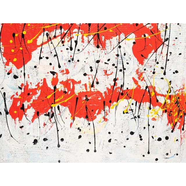 Abstract Composition I, Oil & Acrylic on Canvas For Sale - Image 4 of 11