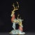 Traditional Pair of Vintage Cloisonne Enamel Deer Figures – Gilt Spotted Deer Sculptures For Sale - Image 3 of 9