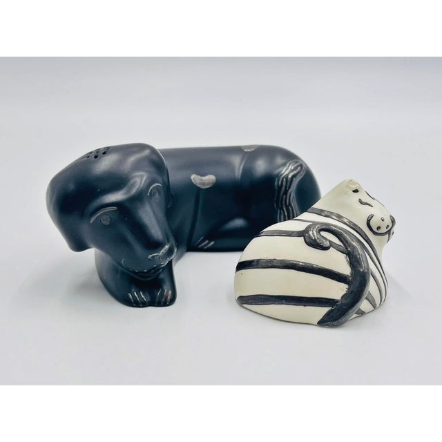 1980s Emilia Castillo, Taxco, Plata, Pure Silver, Dog, Cat, Sculptures, Mexico For Sale - Image 9 of 18