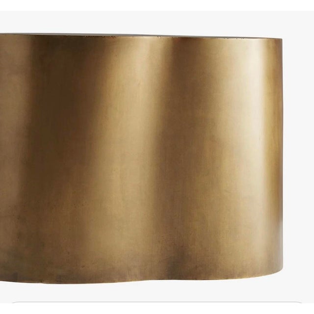 Metal Arteriors Home Meadow Organic Metal 2 Piece Coffee Table For Sale - Image 7 of 9