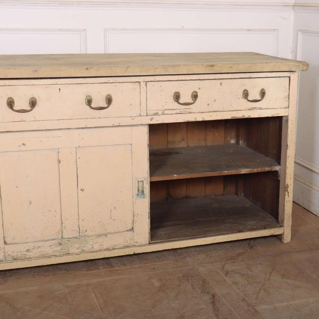 Monumental Country House Dresser Base For Sale - Image 10 of 17