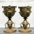 Late 19th Century Vintage Neo Classical Brass Footed Urn - a Pair For Sale - Image 4 of 11