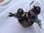 Antique Wooden Swallows in Clay Pot, 1890s For Sale - Image 3 of 15