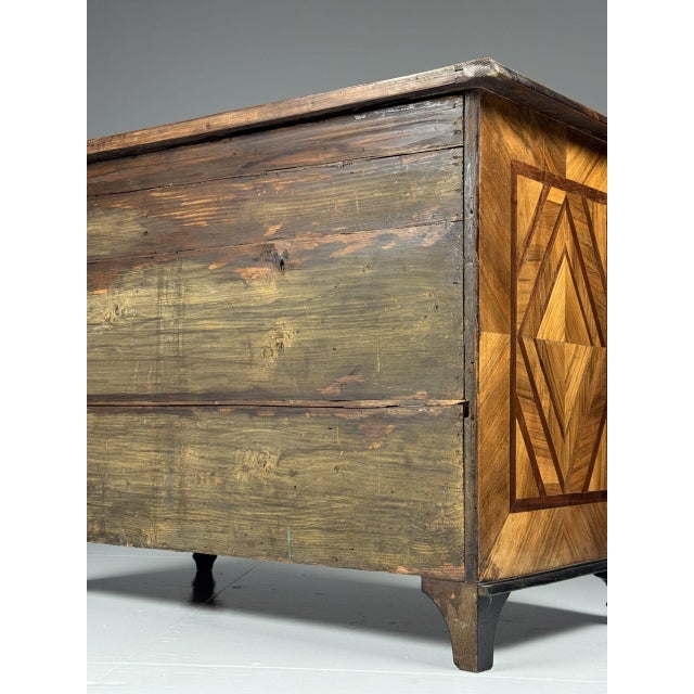 One of the most beautiful chests of drawers we have had in our collection over the past 5 years. French marquetry chest of...