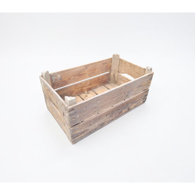 Vintage Dutch Wooden Fruit Basket, 1970s For Sale - Image 10 of 11