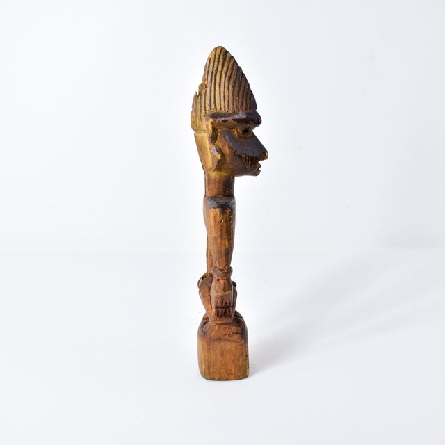 Early 20th Century Yoruba Ibeji Standing Male Figure For Sale In Denver - Image 6 of 15