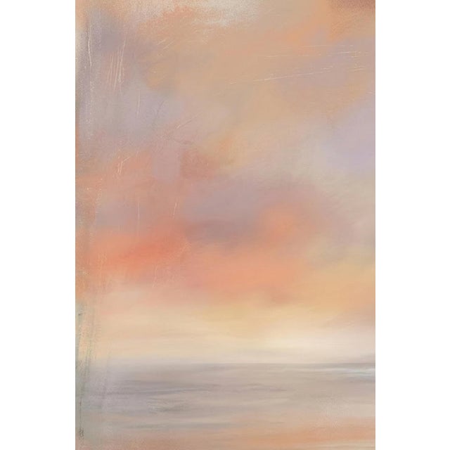 Not Yet Made - Made To Order Sunset Coastal Wall Art, Abstract Beach Seascape Print, Pastel Ocean Art Print, 24″ × 36″ For Sale - Image 5 of 9