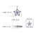 Celestial Mosaic Pendant With Natural Sapphire in Sterling Silver For Sale - Image 12 of 15
