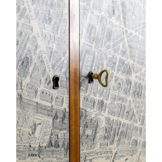 Swedish Mid-Century Wooden Cabinet attributed to Josef Frank, 1950s For Sale - Image 6 of 9
