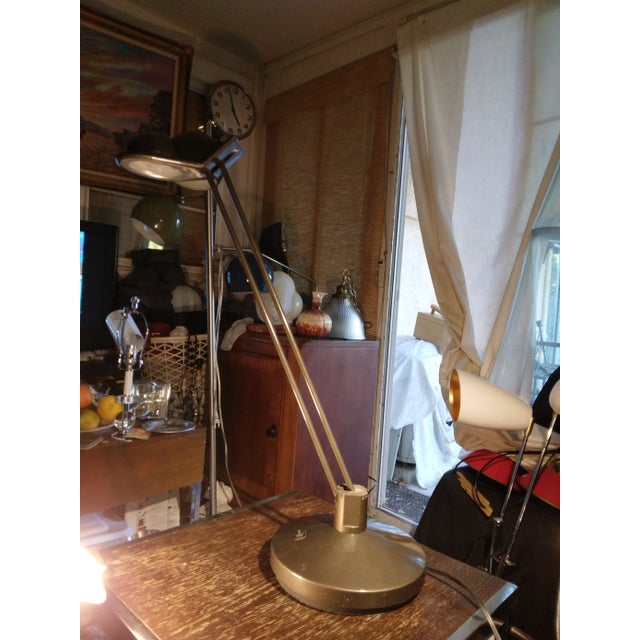 One Week Specially 1980's Metalarte Task Lamp For Sale - Image 4 of 9