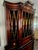Hollywood Regency 1930s Grosfeld House Grand Mahogany China Cabinet by Lorin Jackson, Attributed For Sale - Image 3 of 18